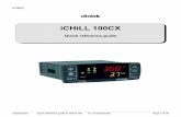 1592022550 QRG iCHiLL 100CX EN rel1 0 03-03-2008 · Menù AlrM: push to reset the alarms . IC100CX 1592022550 Quick reference guide IC100CX GB rel.1.0 03/03/2008 Page 4 di 39 1. Push