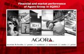 Financial and market performance of Agora Group in 2Q2017bi.gazeta.pl/im/0/22219/m22219380,2017-08-10-AGORA-IR-2Q2017-ENG.pdfSource: consolidated financial statements according to