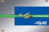 BLIND THREADED INSERTS CATALOG · 2015. 10. 30. · ATLAS-2 PennEngineering INDEX Company Info and Capabilities 3-4 Atlas® Blind Threaded Inserts and Studs Overview 5 SpinTite®