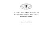 Alberta Mackenzie Provincial Council Policies - CWLThe name of the council is The Alberta Mackenzie Provincial Council of The Catholic Women’s League of Canada, hereinafter called