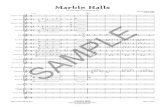 Marble Halls - Bell Music Publishing · SAMPLE ° ¢ ° ¢ ° ¢ ° ¢ ° ¢ ° ¢ ° ¢ {° ¢ Sop. Cor. Solo Cor. Rep. Cor. 2nd Cor. 3rd Cor. Flug. Solo Hn. 1st Hn. 2nd Hn. 1st