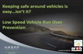 Keeping safe around vehicles is easy…isn’t it? Low Speed ...€¦ · Jerome Carslake. NRSPP Manager. ARRB Group. P: +61 3 9881 1670. E: jerome.carslake@arrb.com.au. 3 Housekeeping