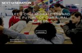 PowerPoint Presentation · Savannah Barrett, while on an Art0f the Rural residency at Epicenter. NEXT GENERATION Menu The Future of Arts & Culture Placemaking in Rural America WHAT