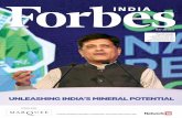 UNLEASHING INDIA'S MINERAL POTENTIAL · India as a formidable global player in the natural resources landscape. It also offered an opportunity ... resources lying unexplored, there