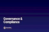 Governance & Compliance… · •Integrates with CloudWatch Events. Fast Takeaways GOVERNANCE & COMPLIANCE Know what your compliance obligations are. Leverage automated governance
