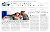 Your independent community newspaper WALTHAMwalthamforestecho.co.uk/wp-content/uploads/2017/11/Echo... · 2019. 7. 20. · place outside Walthamstow As-sembly Hall, where the meeting