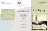 Lobbying - Los Angeles · 2018. 7. 16. · lobbying laws. Please contact us for more information about the laws or to report a possible violation. through meaningful public disclosure.