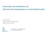 Potential and limitations of infrared thermography on ... · frame Filled cavity wall Non-filled cavity wall Partially filled ... • Incomplete filling at corners and cavity interruptions