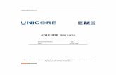 UNICORE G · In this way, only a single open port in a site’s ﬁrewall has to be conﬁgured. LIMITATIONS This forwarding process only works for “most” HTTP requests, and is
