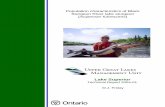 Population characteristics of Black Sturgeon River...decline, the Lake Superior Technical Committee of the Great Lakes Fishery Commission produced a Lake Sturgeon Rehabilitation Plan