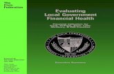 Evaluating Local Government Financial Health · 2016. 7. 14. · Evaluating Local Government Financial Health Financial Indicators for Cook, DuPage, Kane, Lake, McHenry, & Will Counties