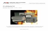 FURNACE - atspa.com€¦ · 2020-08-31  · 3150/3160 Box Furnace Element Replacement.....18 Removing Side Elements – 3150 and 3160 ... and to ensure reliable operation of the product.