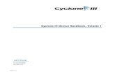 Cyclone III Device Handbook, Volume 1 and Volume 2catedra.ing.unlp.edu.ar/electrotecnia/islyd/hoja_de... · 2009. 12. 16. · 101 Innovation Drive San Jose, CA 95134 Cyclone III Device