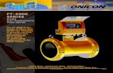 FT-3000 Series Catalog Sheet - ONICON...family of inline flow meters are designed to provide accurate and reliable flow measurements for a variety of challenging applications in the