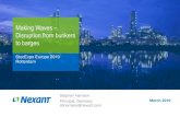Making Waves Disruption from bunkers to bargessbh4.de/assets/nexant-stocexpo-rotterdam-march-2019...Nexant carries out market, technical & environmental advisory and due diligence