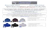 Spirit Wear Fundraiser sponsored by the PTA · 2020. 2. 21. · Spirit Wear Fundraiser sponsored by the PTA We’ve Teamed Up with DESTINATION ATHLETE for your Spirit Wear Start shopping