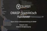 OWASP SAMM · 26/02/2020  · on August 21st, 2008 Thanks to sponsorship and feedback from Fortify, we've finished an initial release of the Software Assurance Maturity Model (SAMM)
