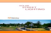 SOLAR STREET LIGHTING - grupositecno.eu...A project of solar energy street lighting for Modern and Energy Efficient Cities. All systems are individually programmable and fully automatic