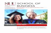School of Business - SUU · 2015. 11. 18. · School of Business . Page . 2. School of Business . A N N U A L R E PO R T . INTRODUCTION AND HIG. HLIGHTS. This report summarizes the