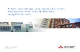 New VRF Zoning: An Ideal HVAC Solution for Multifamily Applications · 2017. 4. 12. · VRF zoning systems can help multifamily buildings achieve certification from LEED, Green Globes