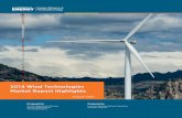 2014 Wind Technologies Market Report Highlights...Annual National Capacity Cumulative National Capacity (GW) Annual National Capacity (left scale) Cumulative National Capacity (right