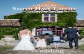 Wedding receptions - Chateau Smith Haut Lafitte€¦ · Wedding receptions . Château Smith Haut Lafitte proposes private reservation of all the function areas so you can organize