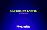 BANQUET MENU - Caesars...Blondies Chocolate Chip Cookies BEVERAGES Assorted Canned Sodas, Juices and Water $28.00 per guest Menu subject t hange. Prices subject t 21 service harge