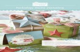 holiday mini catalog · for cards, scrapbook pages, gifts, and more. 112995autumn Vine Designer Series Paper $9.95 ... embellishment. 112844Old Saint Nick rub-Ons $10.95 Whisper White,