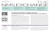 Implementing a Risk Factor Framework for ... - NMS Managementnmsmanagement.com/.../wp-content/uploads/2014/01/NMSExchang… · December 2013 [Continued on Page 8] ABOUT NMS. NMS is