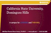 California State University, Dominguez Hills...LA Galaxy and based on the campus of Cal State Dominguez Hills, for the 2017 - 2019 NFL Seasons. Anderson Cooper visited California State