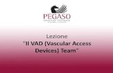 Lezione - video.unipegaso.itvideo.unipegaso.it/Post/Mussa/VAD_Team/Vad_team.pdf · “Il VAD (Vascular Access Devices) Team” ACCESSI VENOSI centrali . MODALITA’ DI APPROCCIO AL