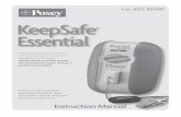 Cat. 8373, 8373NP KeepSafe EssentialAlarm will “chirp” about every 15 seconds when new batteries are needed. Change batteries at once. 1. If your alarm does nOT have an On/OFF