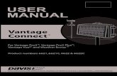 USER MANUAL · 2018. 4. 18. · For Vantage Pro2 , Vantage Pro2 Plus , Vantage Vue and Weather Envoy Product numbers 6621, 6621C, 6622 & 6622C ™™ R ™ Vantage Connect USER MANUAL