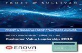 FROST & SULLIVAN BEST PRACTICES AWARD · 2020. 2. 9. · • Recent Awards: o ―Technology-Driven FM Award‖ by MEFMA (2019) o ―Health & Safety Initiative of the Year‖ (highly