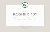 The essentials of kosher for certified companies.OK Kosher is scrupulous in only accepting ingredients with certificates that meet our standards. Some ingredients can be accepted without