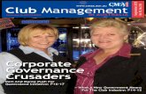 Corporate Governance Crusaders€¦ · Corporate Governance Crusaders Pam And Maree Push For ... P 13 ALTIS ARCHITECTS P 14 HARLEY RUSSELL DAY + Federal Election 1 ... P 40 Manager