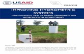 IMPROVING HYDROMETRIC SYSTEMS - Innovative Hydrologythe Kubango catchment in Angola, this assessment developed specific recommendations for training related to operation and maintenance