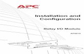 Relay I/O Module: Installationa and Configurationcdn.cnetcontent.com/17/89/17896eef-bfa5-45f5-bab0-4dcf7b7bec4c.… · 1.5 kV per FCC part 68 Parameter Value 990-0125.book Page 3