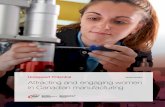 Untapped Potential Attracting and engaging women in ...€¦ · As CME’s survey on Women in Manufacturing notes, attracting and retaining a skilled labour force will be an increasing