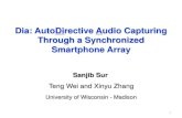 Dia: AutoDirective Audio Capturing Through a Synchronized …sur/papers/Dia_MobiSys14_slides.pdf · 2018. 7. 29. · Multimedia applications in smartphones Standalone smartphones
