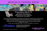 ROCK-A-THON 2015 - Bronson HealthRock-a-Thon, a chair-rocking relay. Teams work together to keep chairs rocking all day. Bring your own rocking chair if you have one, or a chair can