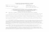 UNITED STATES BANKRUPTCY COURT FOR THE DISTRICT OF ... · A. The Law Debenture Certification Motion Law Debenture and Deutsche Bank (together, the “Indenture Trustees”) request