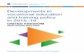 Developments in vocational education and training policy ... · Ireland strategy for further education.....11 1.2.3. Funding apprenticeship ... baseline is followed by the presentation
