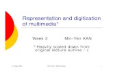 Representation and digitization of multimedia*kanmy/courses/5244... · 17 Aug 2004 CS 5244: Multimedia 3/44 LoC NUS U Toronto Library Type Gov’t Acad Acad Books and manuscripts