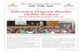 Newsletter Spring 2010 Education Program Reaches 10,000 ... · Heisler; and football builder Rick Rivers, and are in the builder category. Janice Cossar, Dartmouth, was a standout