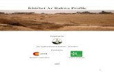 Khirbet Ar Rahwavprofile.arij.org/hebron/pdfs/Khirbet Ar Rahwa_en.pdfKhirbet Ar Rahwa Profile Location and Physical Characteristics Khirbet Ar Rahwa is a Bedouin village in Adh Dhahiriya