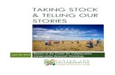 TAKING STOCK & TELLING OUR STORIES...research institutions (e.g. US Forest Service, USDA Agricultural Research Service), and 2 other CCC staff (see . Taking Stock & Telling Our Stories
