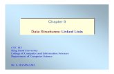 Data Structures: Linked Listsfaculty.ksu.edu.sa/sites/default/files/chapter8_linked_list.pdf• Doubly linked list – Each node contains a reference to the next node in the list and
