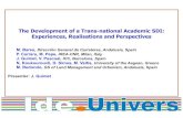 The Development of a Trans-national Academic SDI ... · Metadata editing was the most suspending factor in SDI creation and maintenance. Incorporation of non-geospatial or non-digital