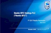 Stanbic IBTC Holdings PLC - The Vault...Financial results –FY 2017 8 3. Business unit results 24 4. Outlook for 2018 38 5. Appendix 41 Stanbic IBTC and its operating environment